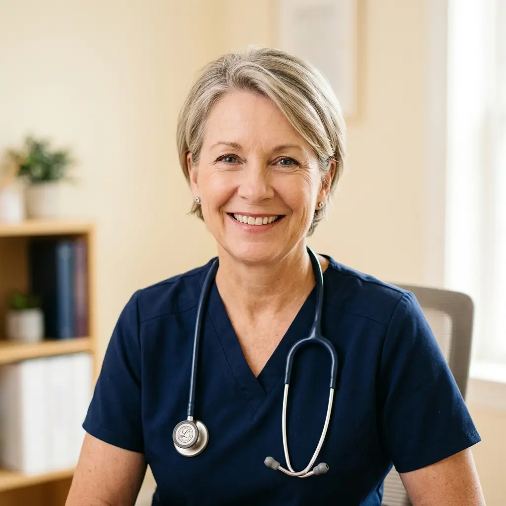 Portrait of the Director of Nursing.