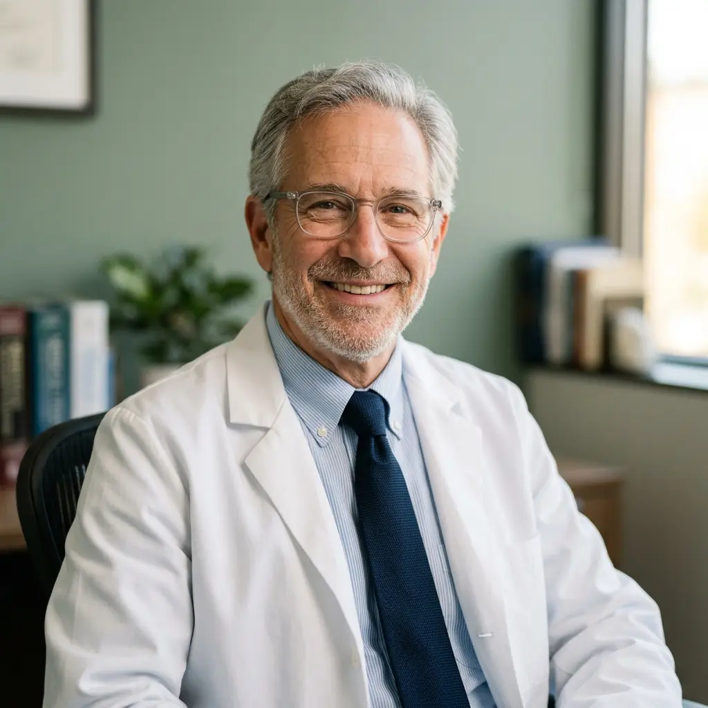 Portrait of the Medical Director.